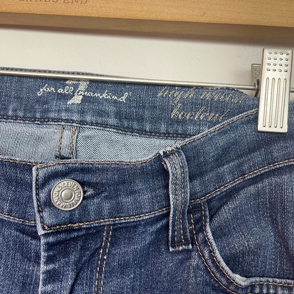 7 for All Mankind high waisted bootcut jeans - Picture 3 of 6